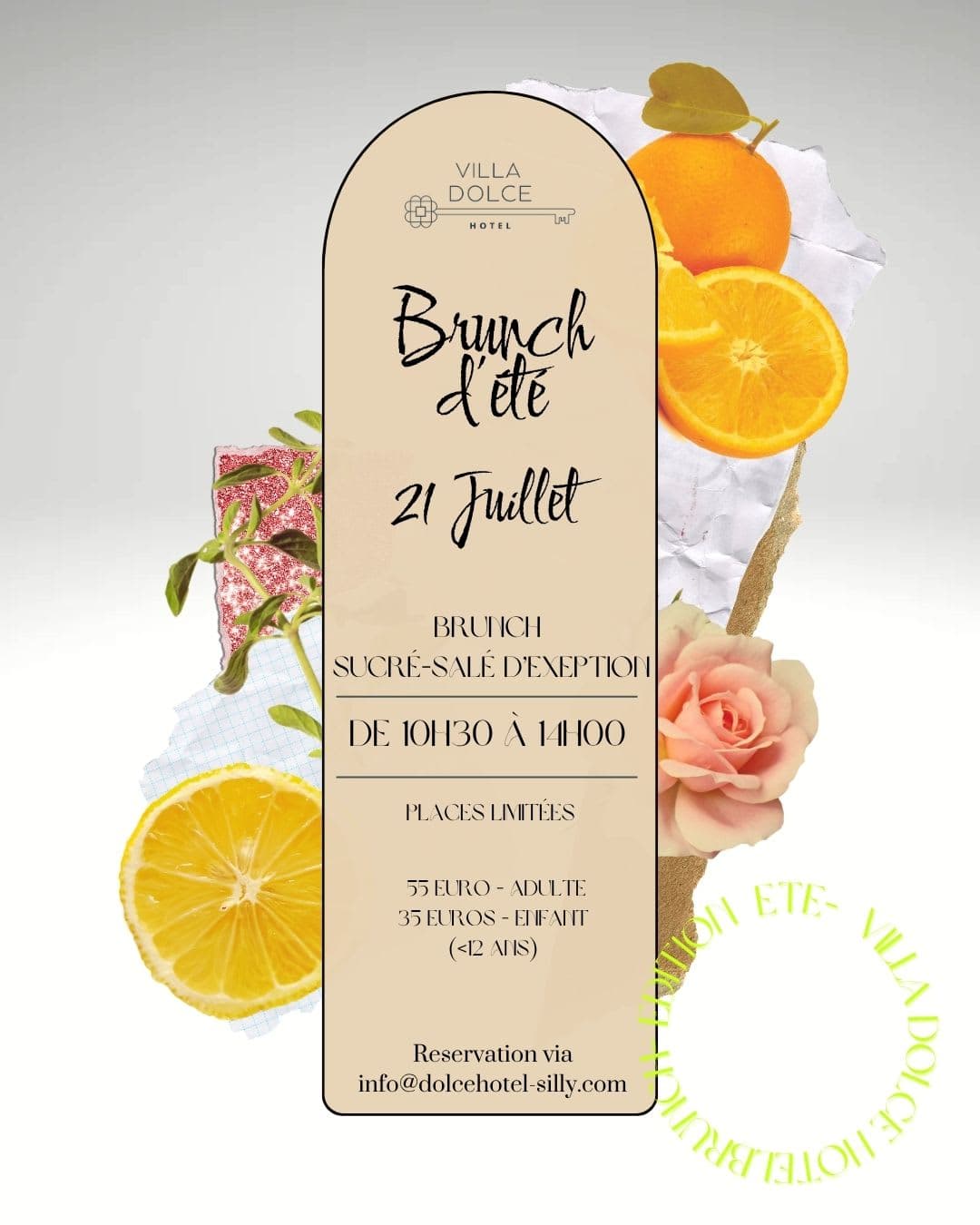 Summer Brunch - Villa Dolce