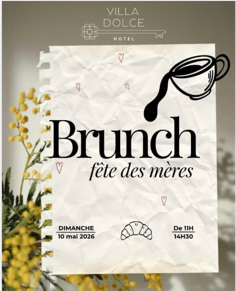 Brunch fête des mères - Villa Dolce